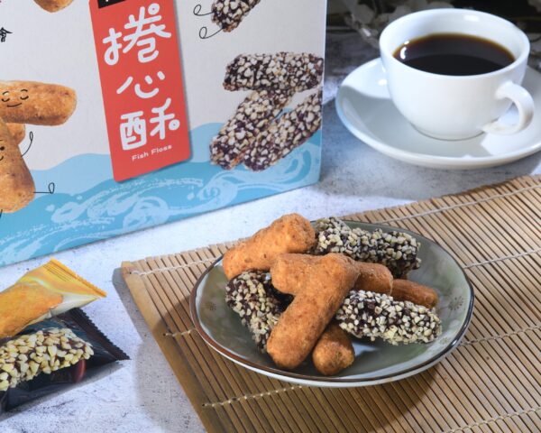 原味+黑巧魚鬆捲心酥：圖片 2